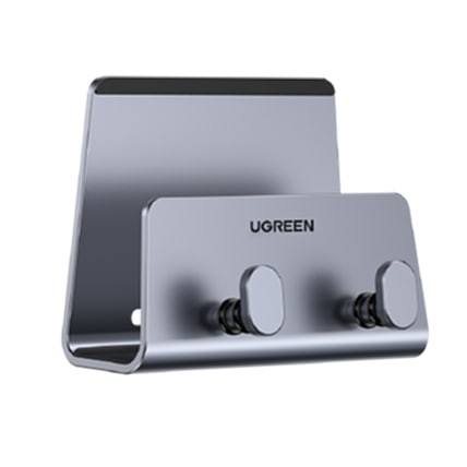 UGREEN Wall-Mounted Metal Phone Holder for Bathroom - No Drilling Required 70584