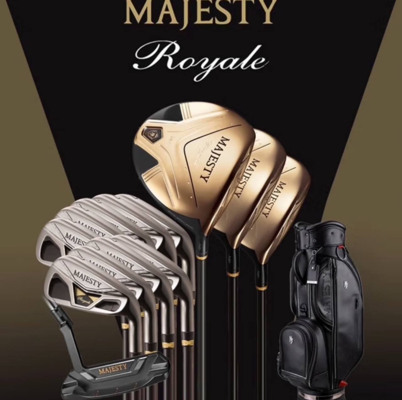MAJESTY Royale Golf Club 21 Men's Club Carbon Steel Shaft Carbon R